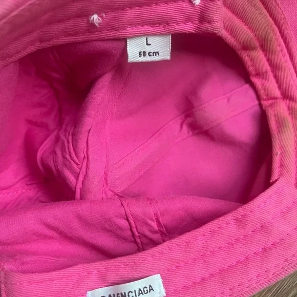 Balenciaga pink logo cap - Picture 6 of 6
